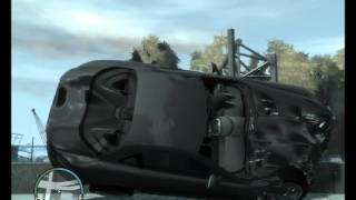 Краш-Тест 4 Автомобилей В Gta 4
