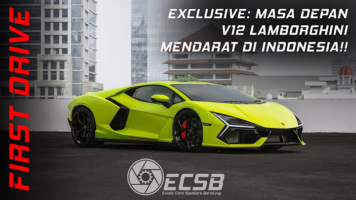 LAMBORGHINI REVUELTO PERTAMA DI INDONESIA!! REVIEW LAMBORGHINI V12 PALING REVOLUSIONER SAAT INI!
