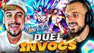 Le DUEL INVOCATION le PLUS LEGENDAIRE : Gogeta Blue ULTRA feat @BlastzOff ( DB Legends )