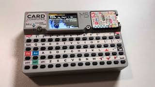 The “Cardputer” by M5 Stack just arrived—lots of fun for $29