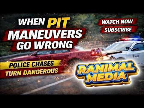 When PIT Maneuvers Go Wrong | Police Pursuits Take a Dangerous Turn