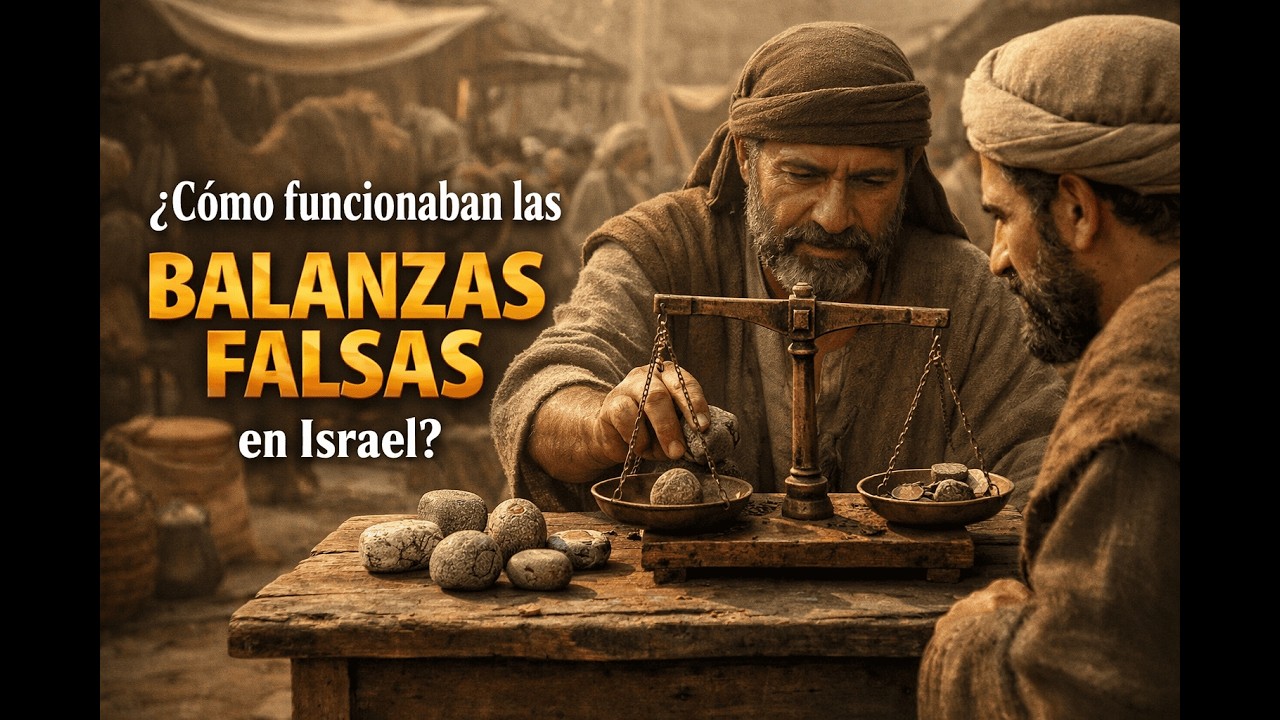 ¿Cómo funcionaban las balanzas falsas en Israel?