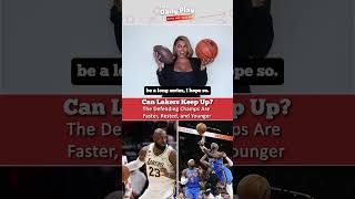 LeBron James vs SGA in Lakers Thunder Matchup