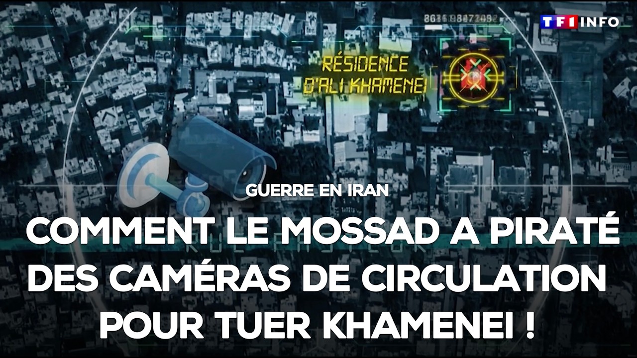 Comment le Mossad a piraté des caméras de circulation pour t*er Khamenei !｜TF1 INFO