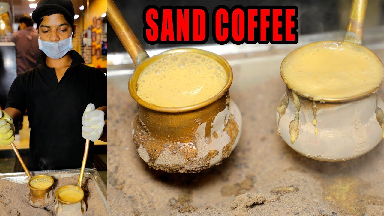 SAND COFFY / COFFEE IN HYDERABAD | AMAZING COOKING SKILLS | Street Byte