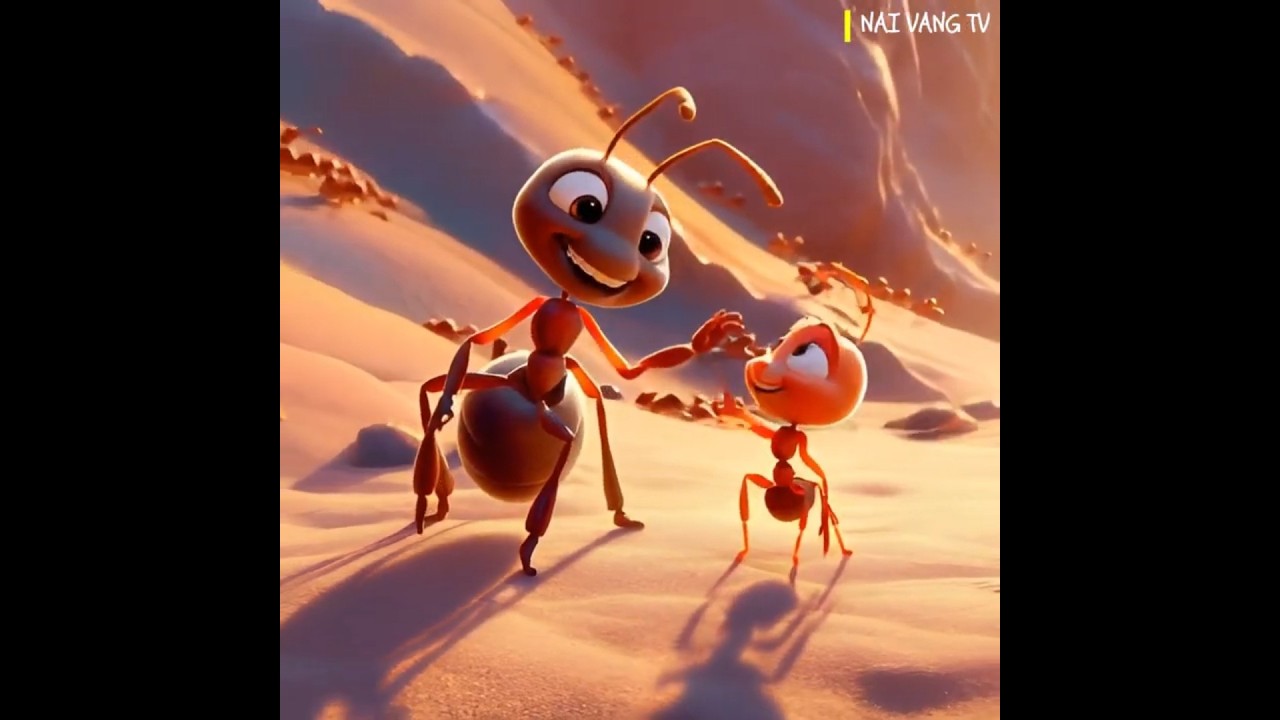 The Adventure of Strong Ant and Small Ant