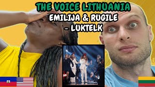 REACTION TO Emilija & Rugile - Luktelk (Live on the Voice Generations Lithuania)| FIRST TIME HEARING