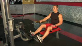 How To Do One Arm Seated Row Exercises Youtube How To Do One Arm Seated Row Exercises Youtube