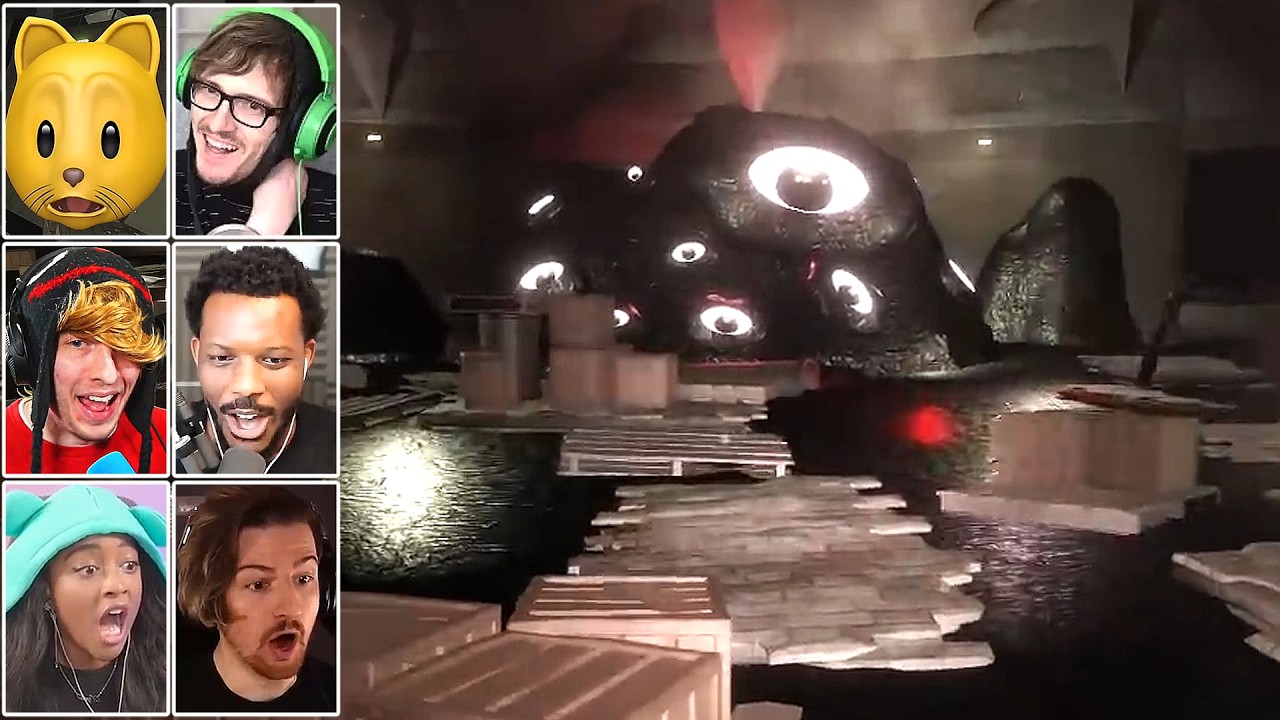 Gamers React to FIGHT WITH FINAL BOSS SEEK | DOORS FLOOR 2 (ROBLOX) HORROR GAME