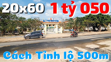 Bán đất 20x60 có 120m2 thổ cư giá 1 tỷ 050 triệu gần Tỉnh Lộ 796 xã Ninh Điền Châu Thành Tây Ninh
