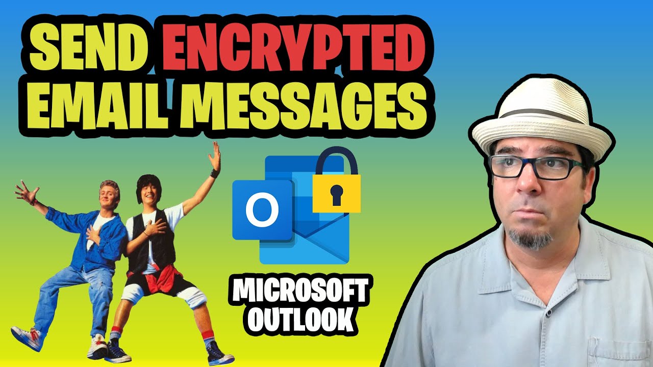 How to Encrypt Email Messages in Outlook - YouTube