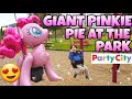 Giant PARTY CITY Airwalker Gliding My Little Pony Balloon shopping 2019 PINKIE PIE