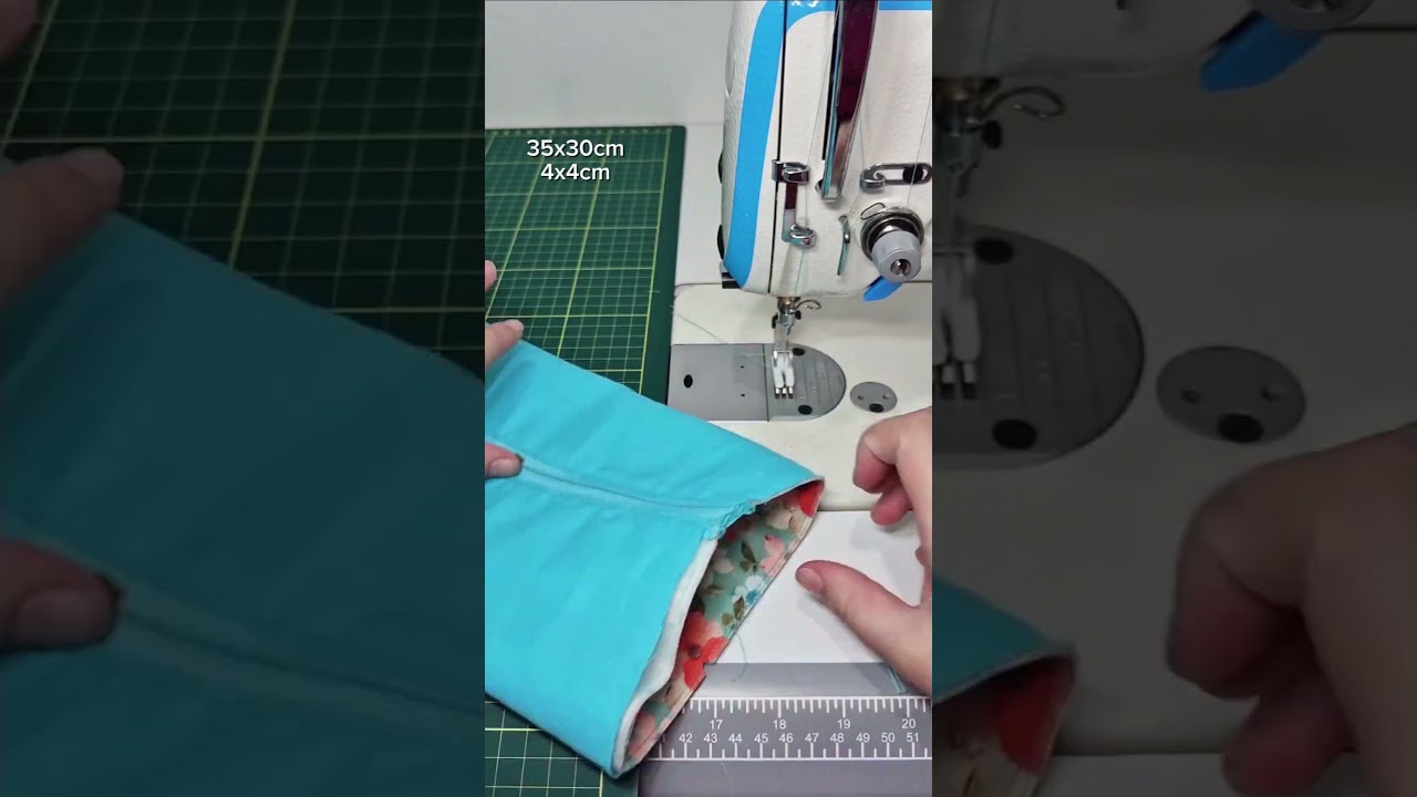 Пошаговый урок шитья. Простое шитье.