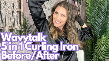 I Tried the VIRAL Wavytalk 5-in-1 Curling Iron!