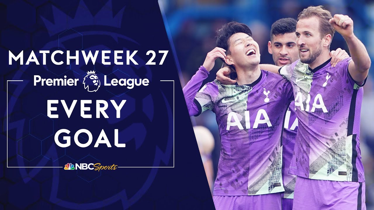 Every Premier League goal from Matchweek 27 (202122) Premier League