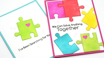 Puzzle Cover-Up Die-namics, 2 Ways