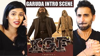 GARUDA INTRO SCENE REACTION !! | KGF | *KANNADA* | Yash | Srinidhi Shetty | Prashanth Neel | REVIEW