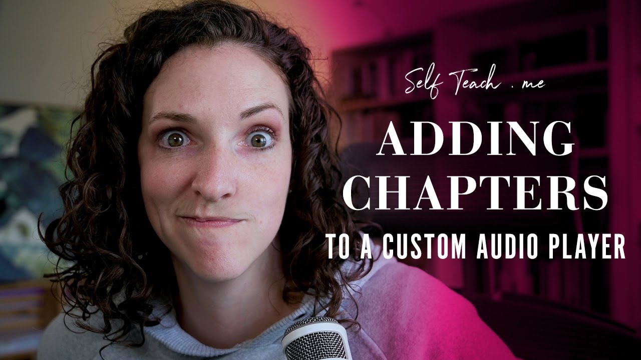 Adding Bookmarks or Chapters to our Custom Audio Player in React - YouTube