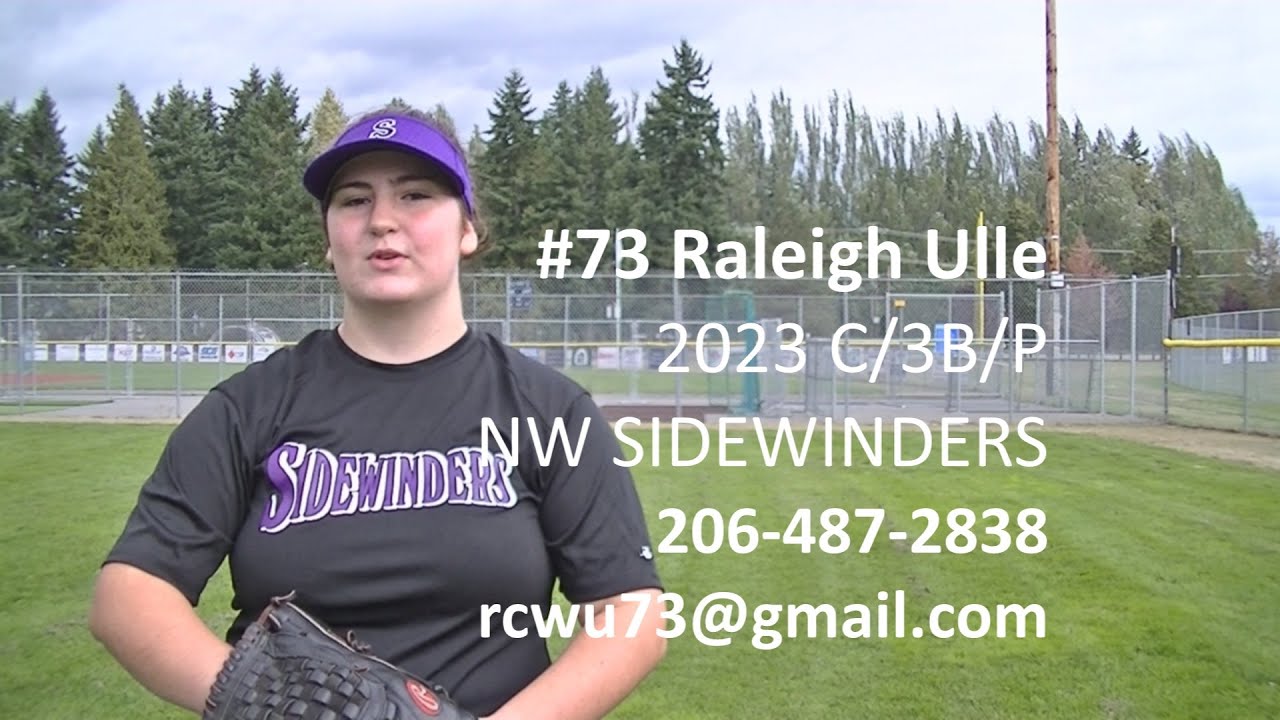 Raleigh Ulle Softball Skills Video YouTube