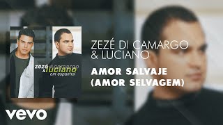 Video thumbnail of "Zezé Di Camargo & Luciano - Amor Salvaje (Amor Selvagem) (Áudio Oficial)"