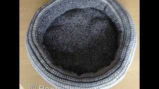 Crochet a cosy bed for your cat or dog, full video tutorial for you to crochet along and make the bed. Written pattern also available 
