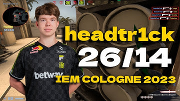 CSGO POV NIP headtr1ck (26/14) vs FaZe (MIRAGE) @ IEM Cologne 2023