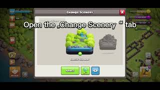 GLITCH MAKES JUNGLE SCENERY AVAILABLE AT ANY TOWN HALL | Clash of Clans screenshot 5