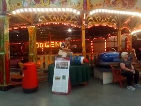 Dingle vintage fairground rides museum in Devon .United kingdom