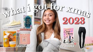 what i got for christmas 2023! 🎄🎁 new books, clothes, skincare, candles! screenshot 2