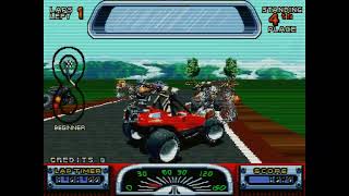 [오락실 게임] 로드 라이엇 4WD(1991) screenshot 1