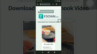 طريقة تحميل فيديوهات #فيسبوك #مجاناً  بدون برامج  | #facebook  video downloader screenshot 1