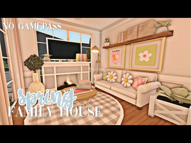 Roblox Bloxburg, No Gamepass English Cottage Family House, Speedbuild +  Tour, Minami Oroi, bedroom, single-family detached home, kitchen, Roblox, ↓ ~ O p e n M e ~ ↓ ↓ ↓ ↓ ↓ ↓ ↓ - ~ D e t a i l s ~ - - House, By  Minami Oroi