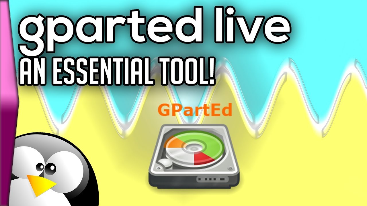 how to run gparted live usb