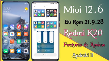 Redmi K20 Miui 12.6 New Update Eu 21.9.28|😱 Features & Review Battery Floating window