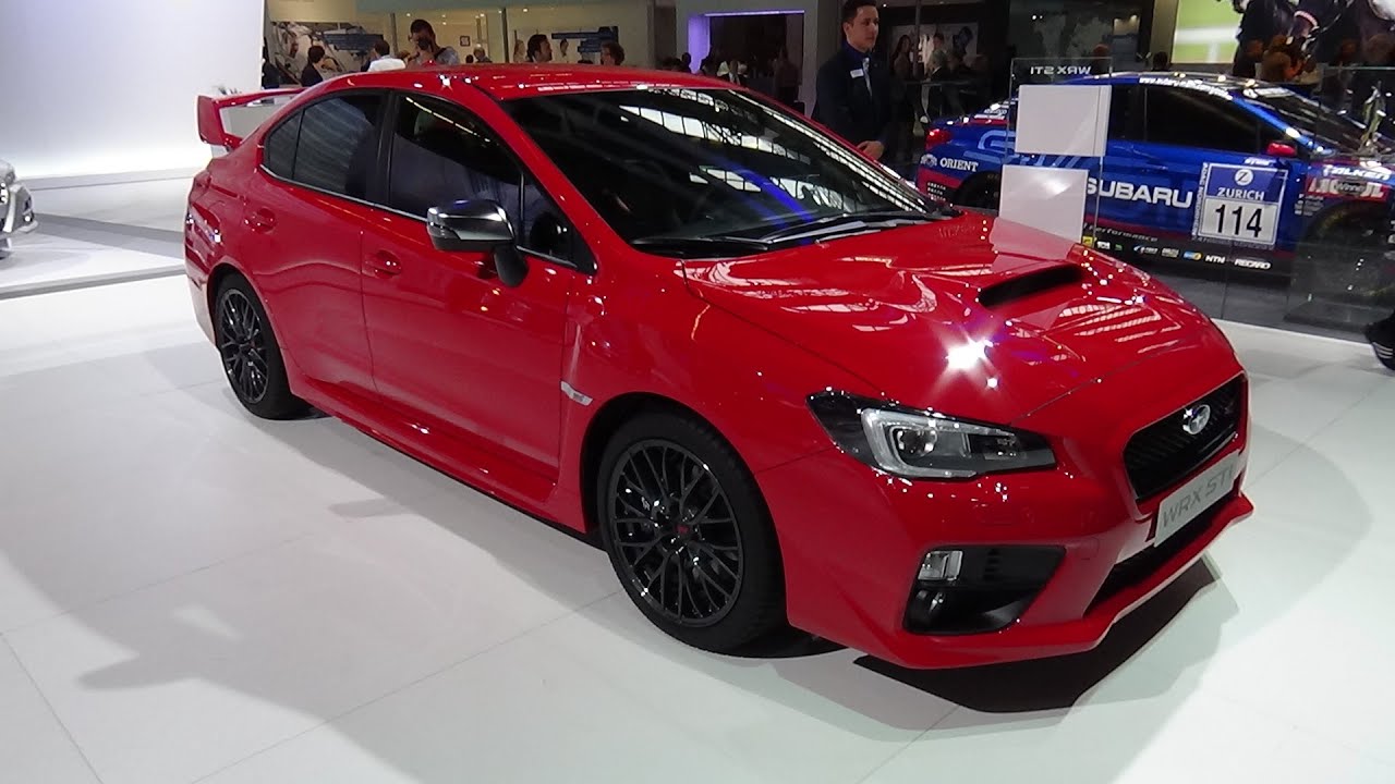 2016 Subaru Wrx Sti Exterior And Interior Iaa Frankfurt 2015