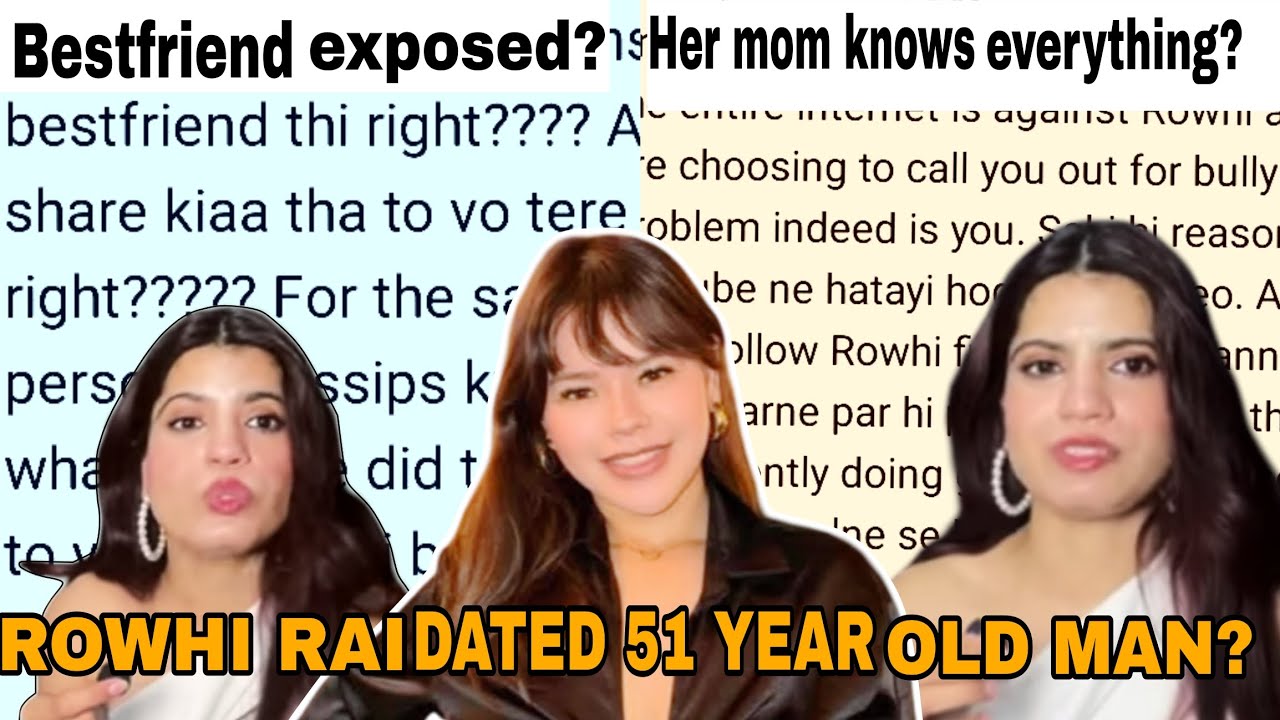 ROWHI RAI BESTFRIEND EXPOSED ROWHI REALITY?|DATING ONLY OLD MAN?|#trending #exposed