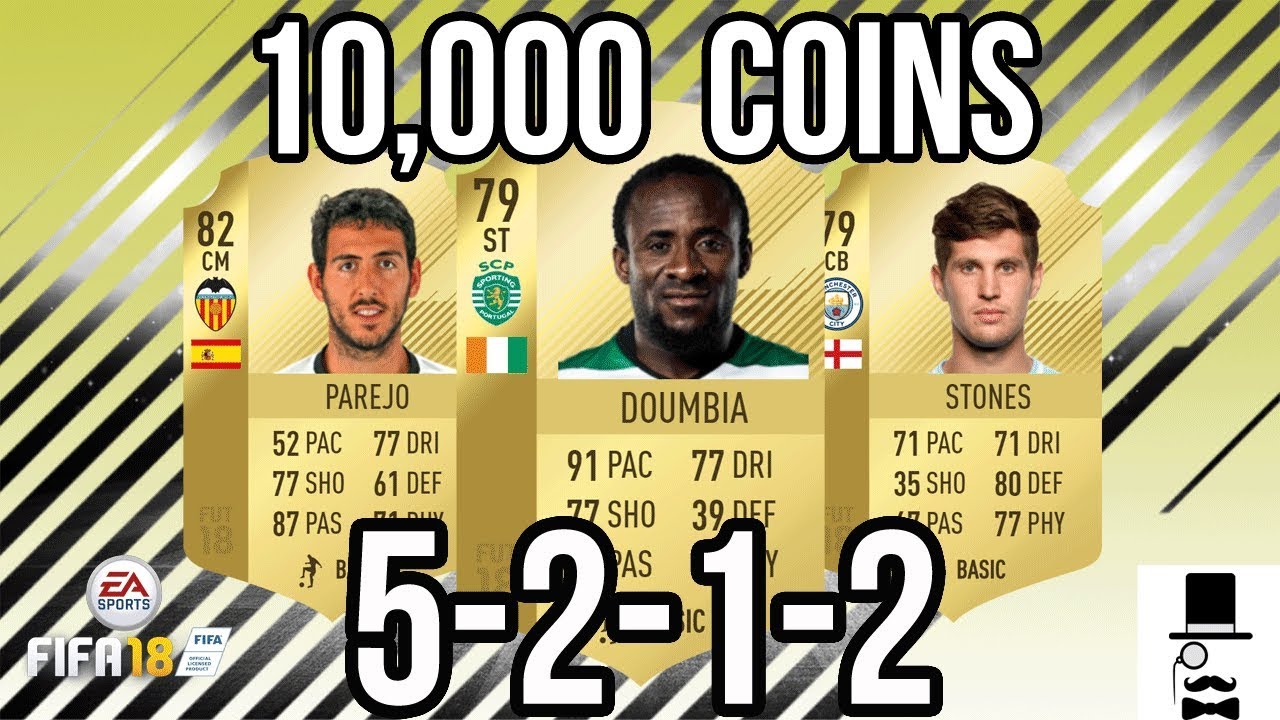 FIFA 18 CHEAP OVERPOWERED SQUAD BUILDER!!!!! (5-2-1-2)