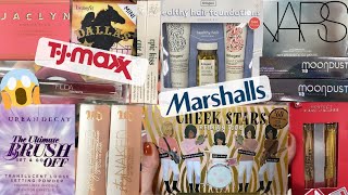 SHOCKING MAKEUP FINDS AT TJMAXX &amp; MARSHALLS | BENEFIT, URBAN DECAY, BRIOGEO, KVD, HUDA &amp; MORE!