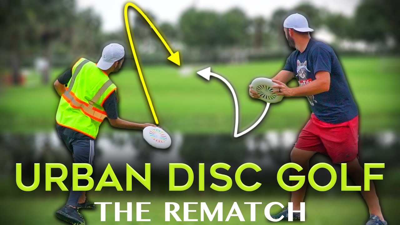 Urban Disc Golf Battle (THE REMATCH) BroFive YouTube