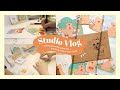 ✨STUDIO VLOG 02✨ Trying gouache painting, packing some orders, home BBQ!