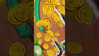 WormsZone.io 🐛🐍 |  Jungle and dinosaur | Best Kills 🐍 | New video |  shorts 02 | top1 worm |Victory screenshot 2