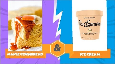 Cornbread Ice Cream huh 🤔😳...#vanleeuwen #fypシ #icecream #viral #TrakeyTV