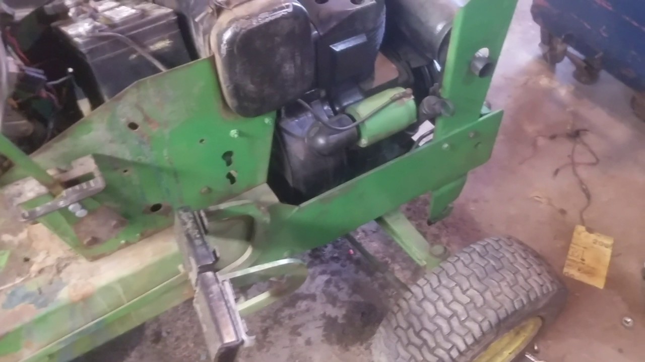 1972 John Deere 140 rearend upgrade YouTube
