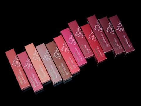 SWATCHES & REVIEW WARDAH EXCLUSIVE MATTE LIP CREAM 2016 / INDONESIA. 