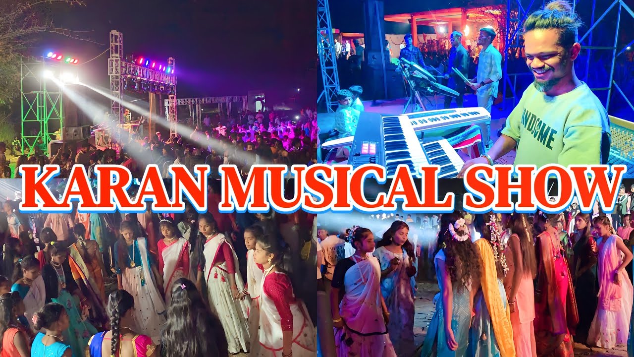 Karan Musical Show 2025___🔥 At Jitgaon 🌿 Khomarpada Marriage Night Show Dance