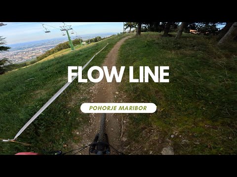 Flow Line with big Jumps Bikepark Pohorje Maribor Slovenia 🇸🇮 Full Run POV RAW