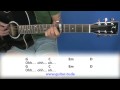 12.1 Waving Flag - K'Naan - Cover - Lyrics - Akkorde / Chords beginner guitar lesson