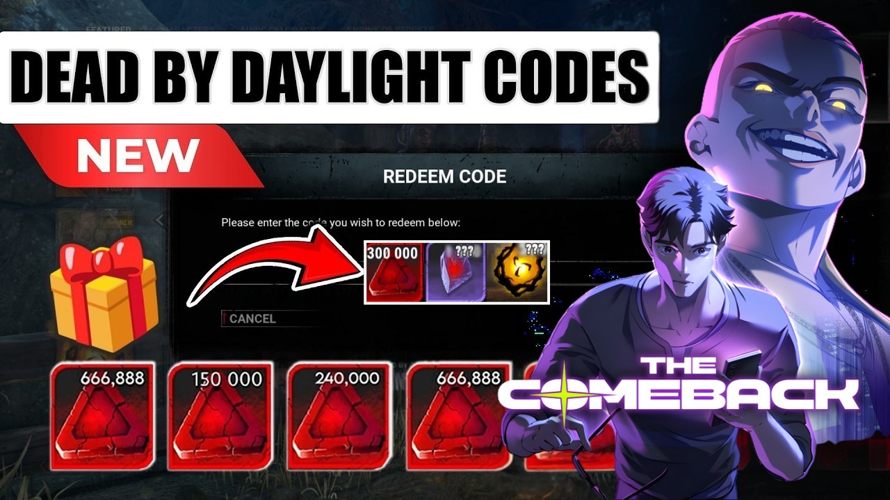 Коды DBD на февраль 2026 года, бесплатные очки крови в Dead by Daylight, бесплатные скины и амулеты.