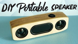 Simple DIY Portable Bluetooth Speaker | HOW TO