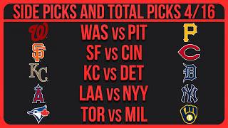 MLB Picks Today Thursday 4/16/26 | MLB Picks & Predictions Today Thursday 4/16/26
